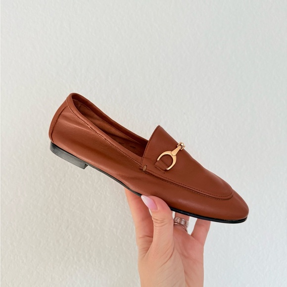 bianca Di Shoes - Bianca Di Elegant Brown Leather Loafers SZ 36